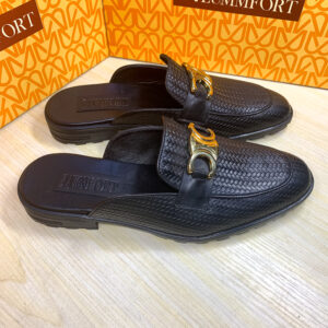 Basket Leather Half Shoe